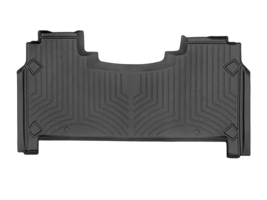 WeatherTech FloorLiner HP, Rear, Black, Crew Cab, With Rear Under Seat Storage - 2019-2026 Ram 1500