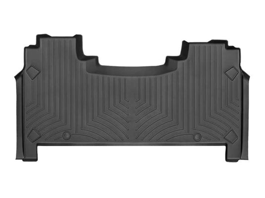 WeatherTech FloorLiner, Rear, Black, Crew Cab, With Rear Under Seat Storage - 2019-2026 Ram 1500