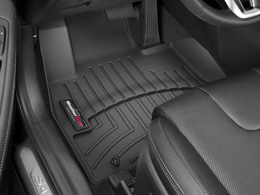 WeatherTech FloorLiner, Front, Black - 2019-2020 Hyundai Santa Fe