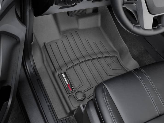 WeatherTech FloorLiner, Front, Black, Extended/Crew Cab - 2019 Ford Ranger