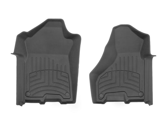 WeatherTech FloorLiner HP, Front, Black, Crew/Mega Cab - 2019-2026 Ram 2500/3500