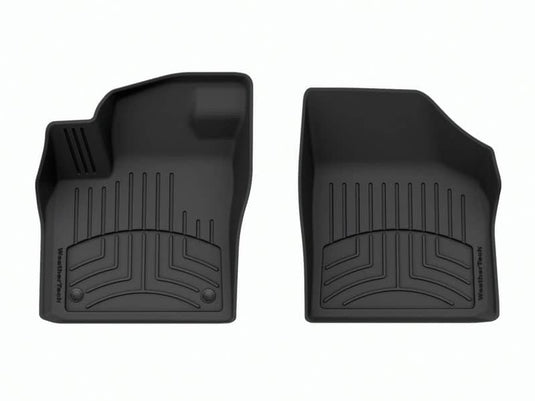 WeatherTech FloorLiner HP, Front, Black, Without Passenger Retention - 2019-2026 Volkswagen Atlas/Atlas Cross Sport