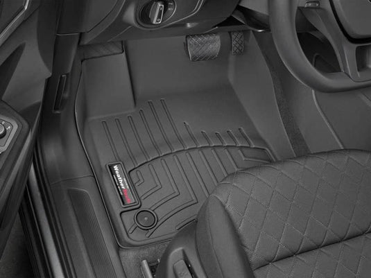 WeatherTech FloorLiner, Front, Black, Without Passenger Retention - 2019-2026 Volkswagen Atlas/Atlas Cross Sport