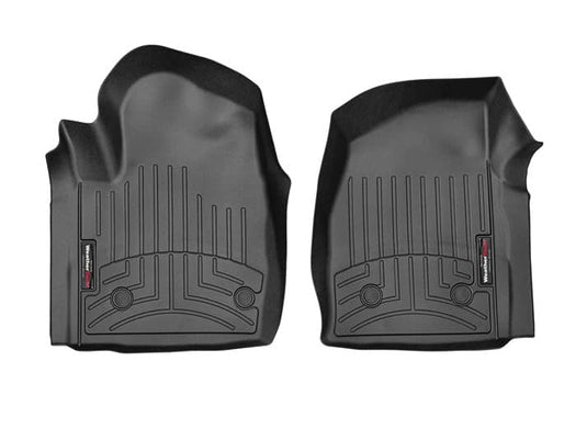 WeatherTech FloorLiner, Front, Black, Regular Cab - 2019-2026 Chevrolet Silverado 1500/Silverado 2500 HD/Silverado 3500 HD & more