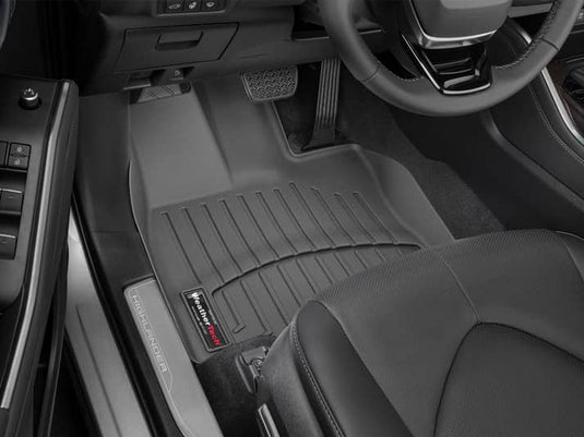 WeatherTech FloorLiner, Front, Black - 2020-2026 Toyota Highlander/Highlander Hybrid