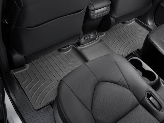 WeatherTech FloorLiner, Rear, Black, Excluding Hybrid - 2020-2026 Toyota Highlander