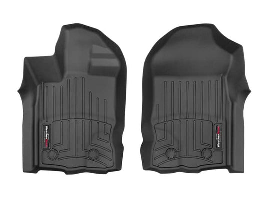 WeatherTech FloorLiner, Front, Black, Extended/Crew Cab - 2020-2023 Ford Ranger