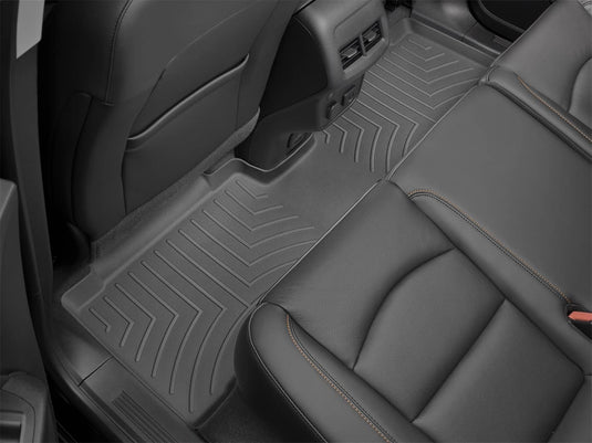 WeatherTech FloorLiner, Rear, Black, Excluding Hybrid and Plug-in Hybrid - 2021-2023 Hyundai Santa Fe