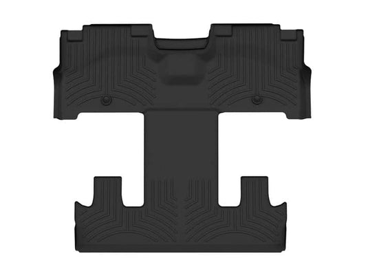 WeatherTech FloorLiner, 2nd & 3rd Row, Black, With Second Row Buckets - 2021-2024 Ford Expedition Max