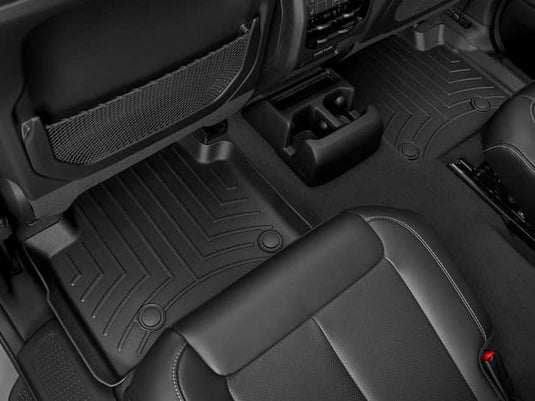 WeatherTech FloorLiner, Rear, Black, 6 Passenger - 2021-2026 Jeep Grand Cherokee L