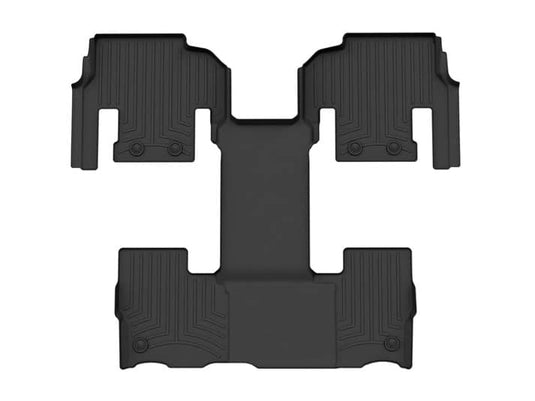 WeatherTech FloorLiner, 2nd & 3rd Row, Black, 7 Passenger - 2022-2025 Jeep Wagoneer/Wagoneer L