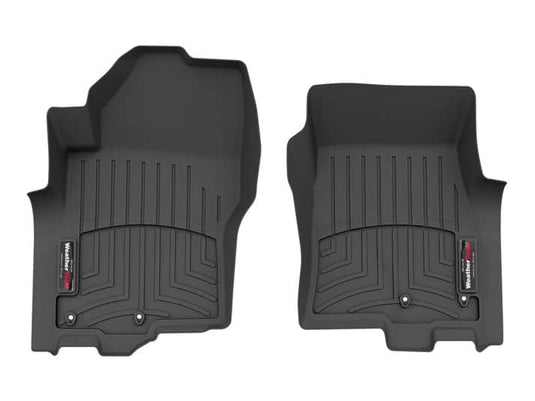 WeatherTech FloorLiner, Front, Black, Extended/Crew Cab - 2022-2026 Nissan Frontier