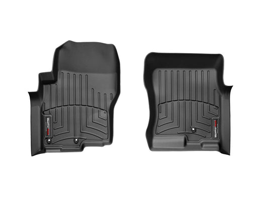 WeatherTech FloorLiner, Front, Black, Extended/Crew Cab - 2008-2021 Nissan Frontier, Suzuki Equator