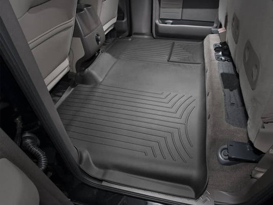 WeatherTech FloorLiner, Rear, Black, Crew Cab - 2009-2014 Ford F-150