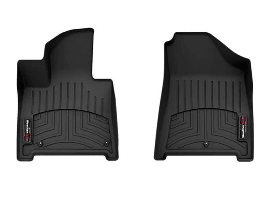 WeatherTech FloorLiner, Front, Black - 2024-2026 Hyundai Santa Fe/Santa Fe Hybrid