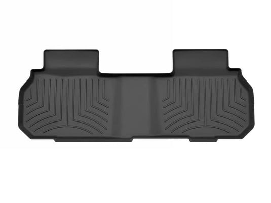 WeatherTech FloorLiner HP, Rear, Black, With Second Row Bench - 2024-2026 Chevrolet Traverse, GMC Acadia