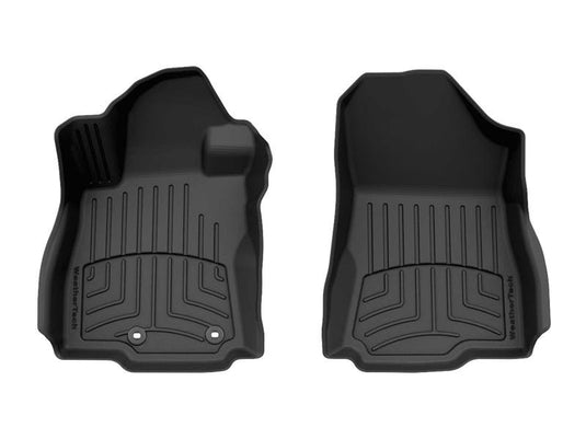 WeatherTech FloorLiner HP, Front, Black, Excluding Hybrid and Wilderness - 2025 Subaru Forester