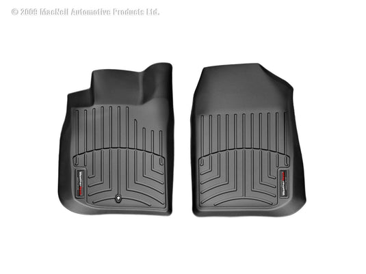 WeatherTech FloorLiner, Front, Black, Automatic Transmission - 2005-2010 Chevrolet Cobalt, Pontiac G5