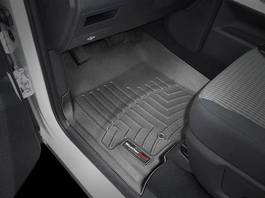 WeatherTech FloorLiner, Front, Black, Regular/Extended Cab, With Single Drivers Side Floor Hook - 2009-2012 Dodge/Ram 1500/2500/3500
