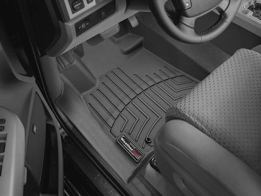 WeatherTech FloorLiner, Front, Black - 2007-2011 Toyota Sequoia/Tundra