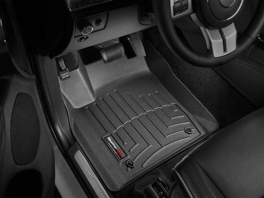 WeatherTech FloorLiner, Front, Black - 2011-2012 Dodge Durango, Jeep Grand Cherokee