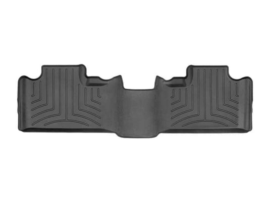 WeatherTech FloorLiner HP, Rear, Black, With Second Row Bench (Durango) - 2011-2026 Dodge Durango, Jeep Grand Cherokee/Grand Cherokee WK