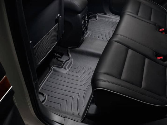 WeatherTech FloorLiner, Rear, Black, With Second Row Bench (Durango) - 2011-2026 Dodge Durango, Jeep Grand Cherokee/Grand Cherokee WK