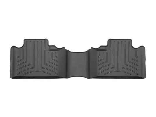WeatherTech FloorLiner HP, Rear, Black, With Second Row Buckets - 2011-2026 Dodge Durango