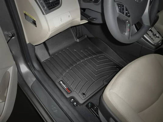 WeatherTech FloorLiner, Front, Black - 2011-2013 Hyundai Elantra