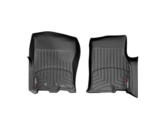 WeatherTech FloorLiner, Front, Black, With Dual Driver Floor Posts - 2011-2017 Ford Expedition/Expedition EL, Lincoln Navigator/Navigator L