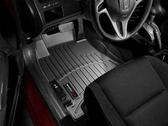 WeatherTech FloorLiner, Front, Black, Sedan - 2006-2011 Honda Civic