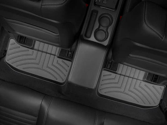 WeatherTech FloorLiner, Rear, Black - 2011-2023 Dodge Challenger