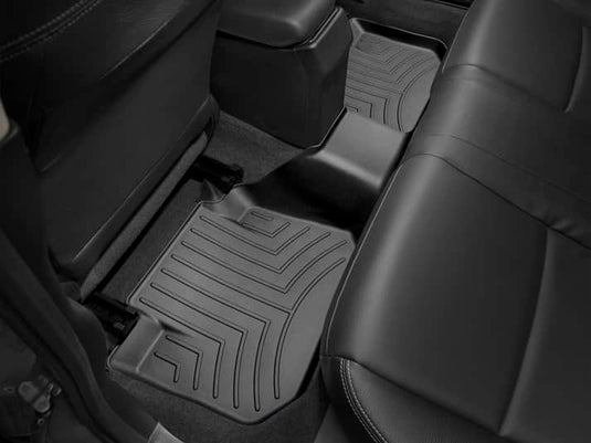 WeatherTech FloorLiner, Rear, Black - 2012-2021 Subaru Crosstrek/Impreza/WRX/WRX STI/XV Crosstrek