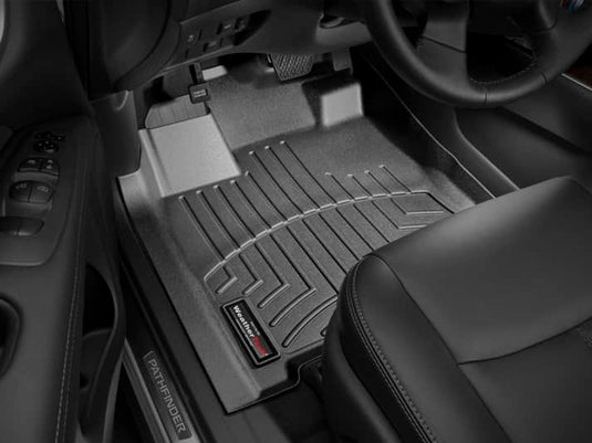 WeatherTech FloorLiner, Front, Black - 2013-2020 INFINITI JX35/QX60, Nissan Pathfinder