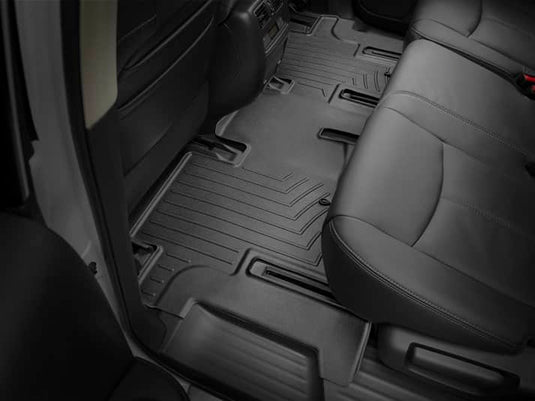 WeatherTech FloorLiner, Rear, Black - 2013-2020 Infiniti JX35/QX60, Nissan Pathfinder