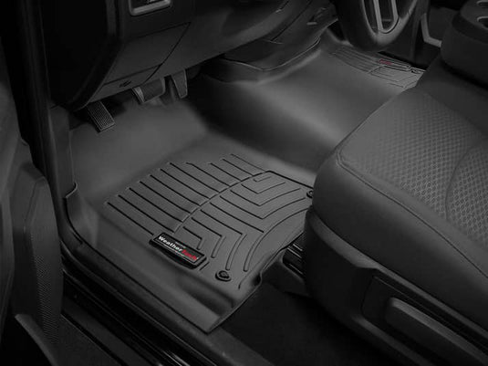 WeatherTech FloorLiner, Front Over-the-Hump, Black, Regular/Extended Cab - 2012-2024 Ram 1500/1500 Classic/2500/3500