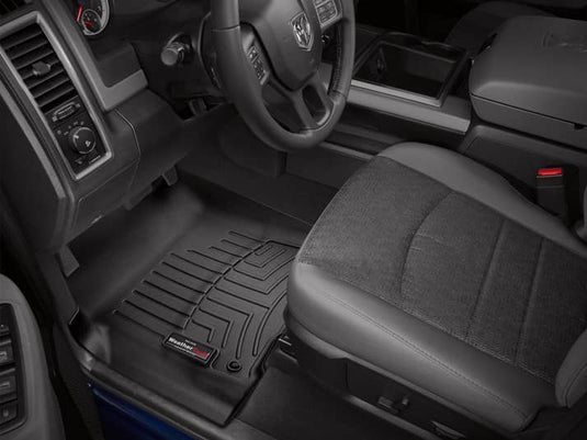 WeatherTech FloorLiner, Front, Black, Regular/Extended Cab - 2012-2024 Ram 1500/1500 Classic/2500/3500