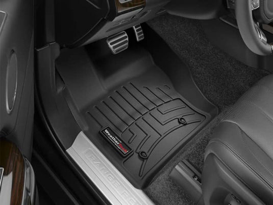 WeatherTech FloorLiner, Front, Black - 2013-2026 Land Rover Discovery/Range Rover/Range Rover Sport