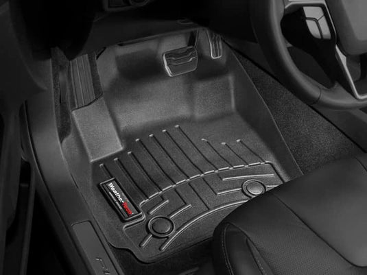 WeatherTech FloorLiner, Front, Black - 2013-2016 Ford Fusion, Lincoln MKZ