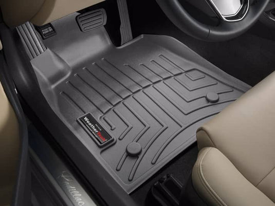 WeatherTech FloorLiner, Front, Black - 2013-2019 Cadillac ATS/ATS-V/CTS/CTS-V