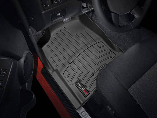 WeatherTech FloorLiner, Front, Black, Crew Cab - 2004-2012 Chevrolet Colorado, GMC Canyon, Isuzu i-350/i-370