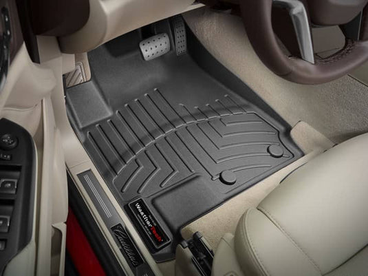 WeatherTech FloorLiner, Front, Black - 2011-2016 Cadillac SRX
