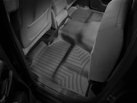 WeatherTech FloorLiner, Rear, Black, Extended Cab - 2014-2019 Chevrolet Silverado 1500/Silverado 1500 LD/Silverado 2500 HD/Silverado 3500 HD & more