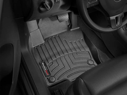 WeatherTech FloorLiner, Front, Black - 2009-2017 Volkswagen Tiguan