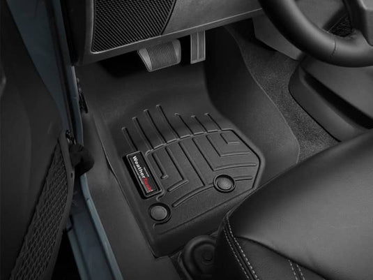 WeatherTech FloorLiner, Front, Black - 2014-2018 Jeep Wrangler/Wrangler JK