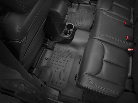WeatherTech FloorLiner, Rear, Black, 4-Door - 2014-2018 Jeep Wrangler/Wrangler JK