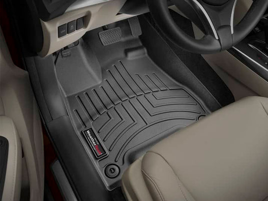 WeatherTech FloorLiner, Front, Black - 2014-2020 Acura MDX