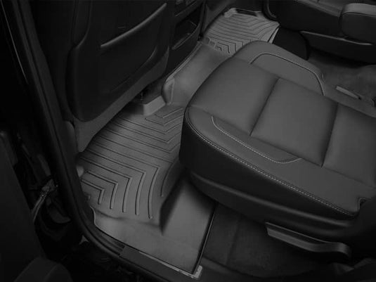 WeatherTech FloorLiner, Rear, Black - 2015-2020 Chevrolet Tahoe, GMC Yukon