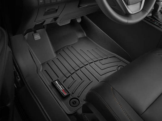 WeatherTech FloorLiner, Front, Black - 2014-2019 Toyota Highlander/Highlander Hybrid
