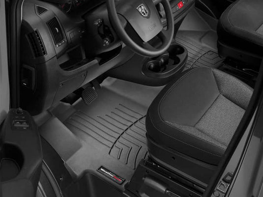 WeatherTech FloorLiner, Front Over-the-Hump, Black - 2014-2020 Ram ProMaster 1500/ProMaster 2500/ProMaster 3500